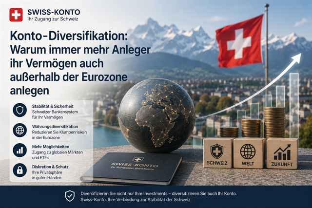 Konto-Diversifikation außerhalb der Eurozone